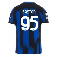 Dres Inter Milan Alessandro Bastoni #95 Domaci 2023-24 Kratak Rukav